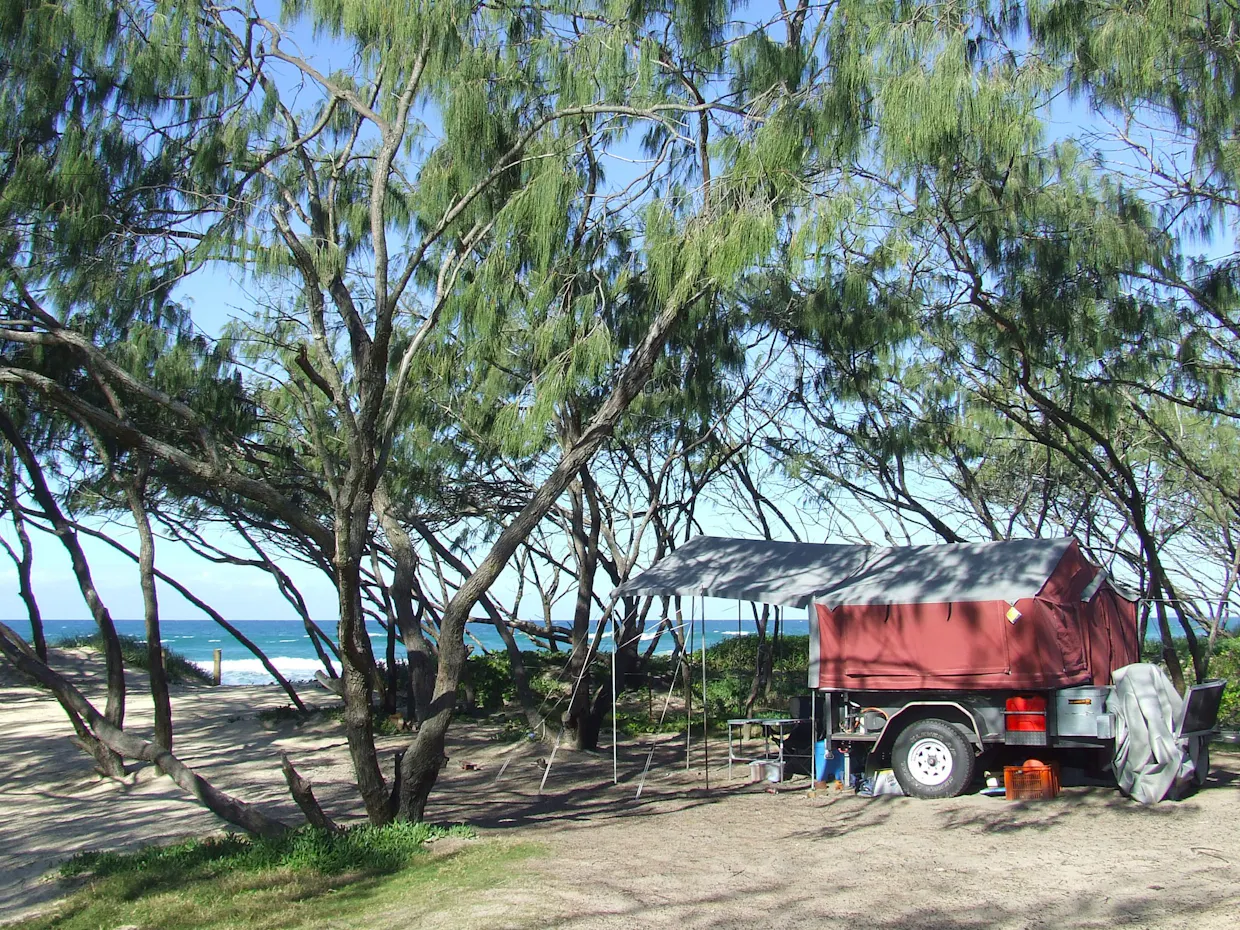 Inskip Peninsula Recreation Area camping