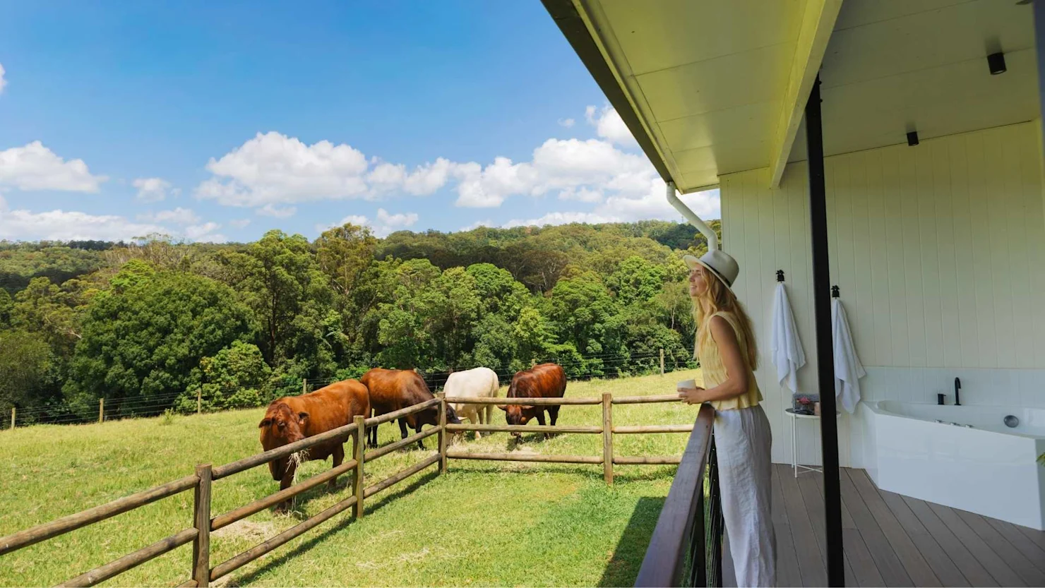 Seven Peaks Farm Stay, Glass House Mountains, Sunshine Coast Hinterland